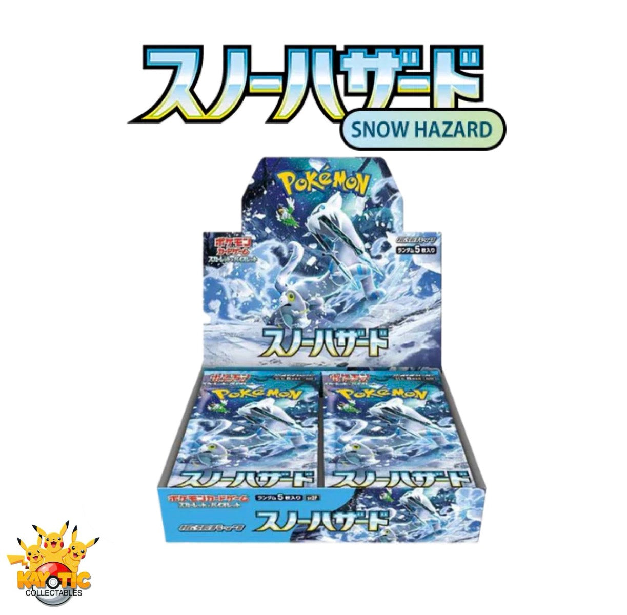 Pokemon (Jap) Snow Hazard - Booster Box