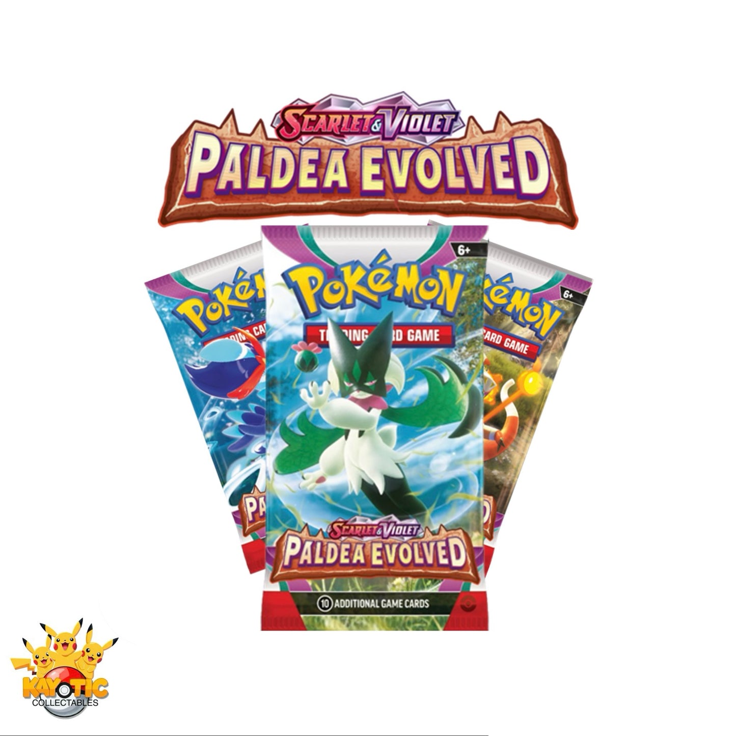 Pokemon Paldea Evolved Single Packs