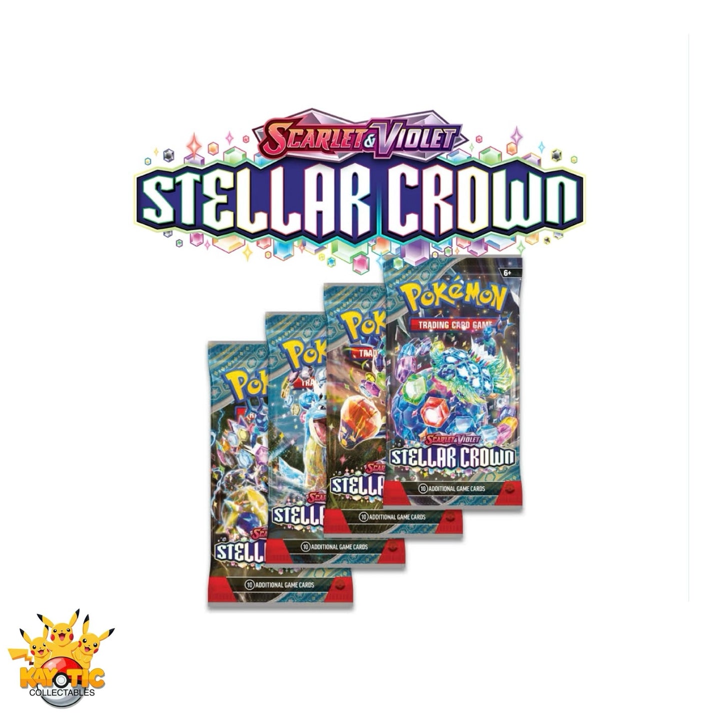 Pokemon Stellar Crown Single Pack