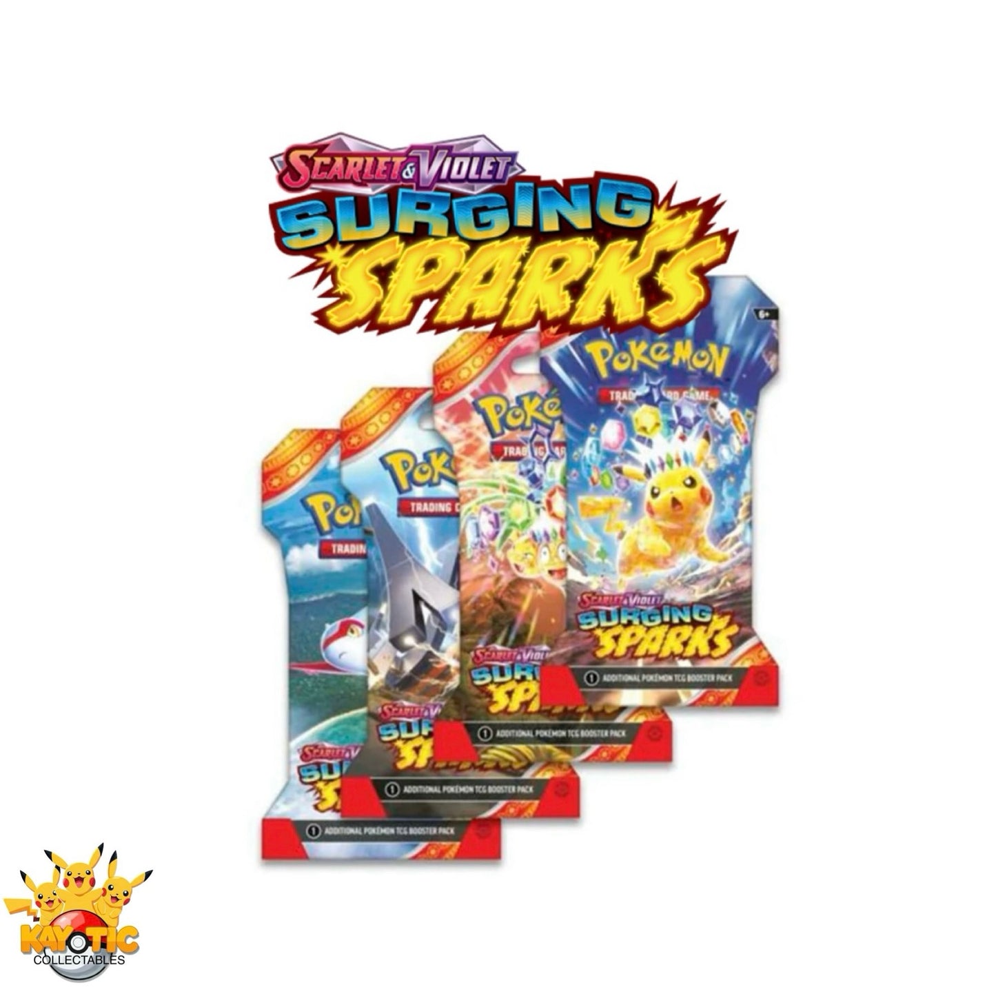 Pokemon Surging Sparks Blister Pack