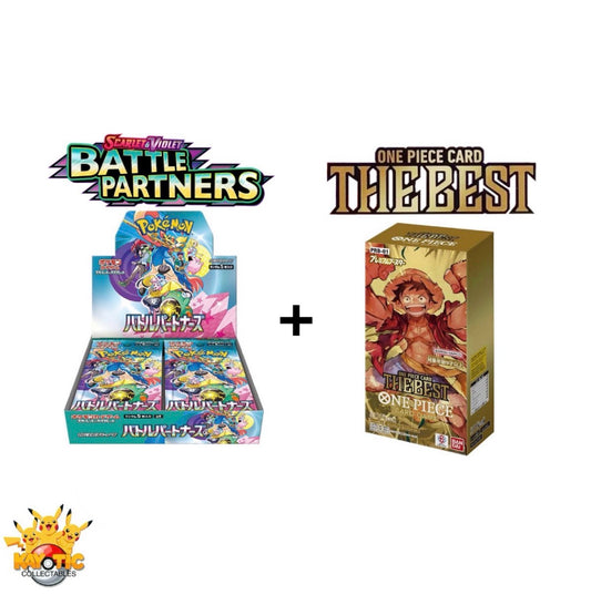 Bundle Pokemon + One Piece Booster Boxes