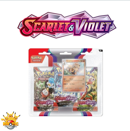 Pokemon Scarlet & Violet Base set - 3 Pack Blister