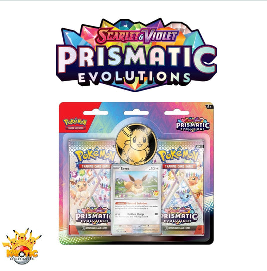 Pokemon Prismatic Evolutions - 2 Pack Blister