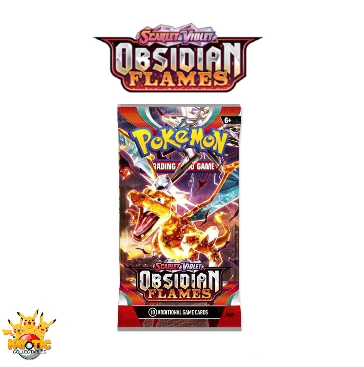 Pokemon Obsidian Flames - Single Pack